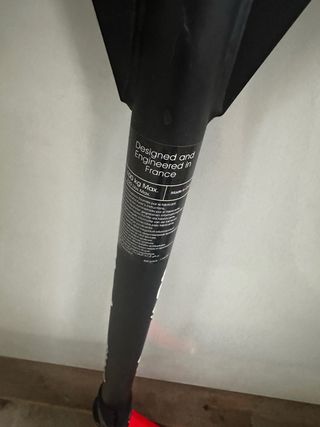 Patinete Patinaje Rojo y Negro