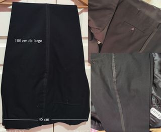 Traje de smoking negro talla L