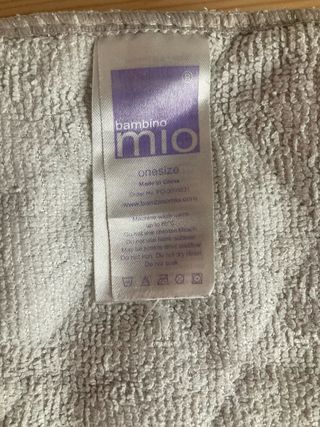 Pañal de tela Bambino Mio cebra