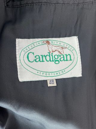 Traje de chaqueta y pantalón hombre negro grisáceo