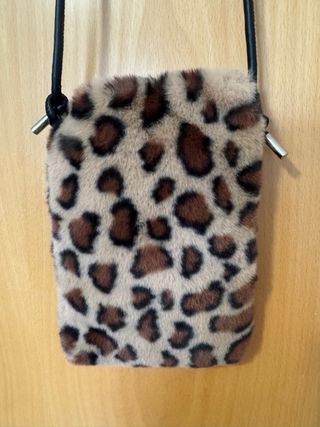 Bolso bandolera para móvil estampado