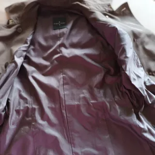 Gabardina verde caqui u oliva