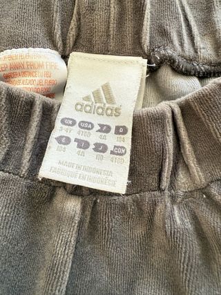 Chándal Adidas niña rosa y gris