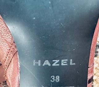 Botas de piel mujer talla 38 color morado