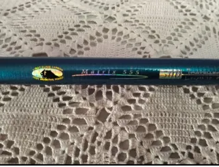 Caña de pescar de carbono con carrete