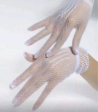 Guantes Fallera Blancos