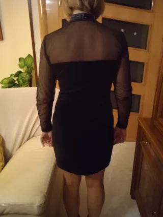 Vestido negro elegante