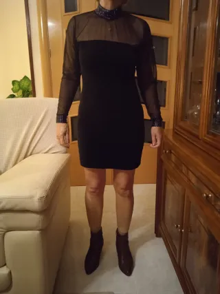 Vestido negro elegante