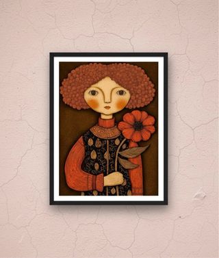 Quadro Ritratto Artistico con Cornice – Stampa A4