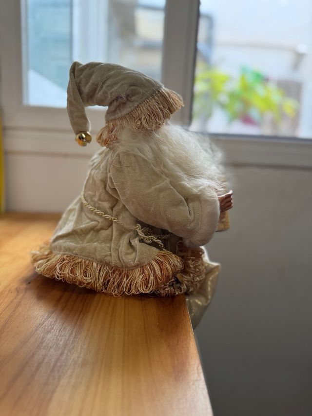 Babbo Natale con musica e movimento a fisarmonica