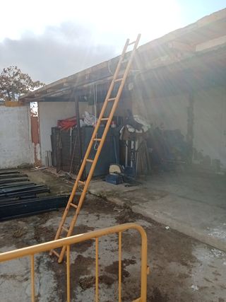 Escalera de hierro