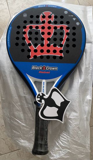 Pala Padel Black Crown Rebel 351gr