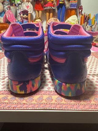 Bambas Reebok Classic Freestyle Azul/Rosa