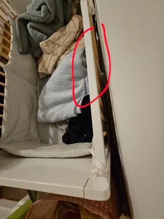 Cuna Kinderkraft +Colchón IKEA +Extras