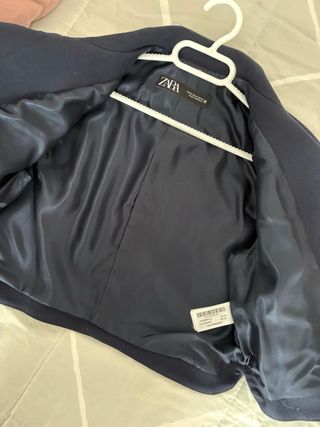 Blazer Zara Azul Talla XS