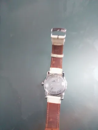 Reloj Lotus Multifunción Blanco y Plateado