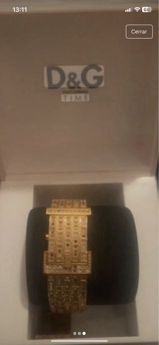 Reloj Dolce & Gabbana Dorado y Blanco