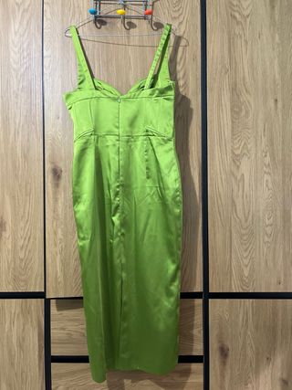 Vestido verde Zara