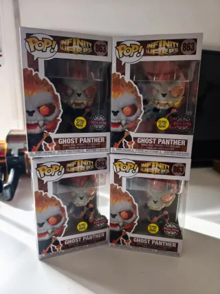 Funko Pop! - Ghost Panther 863 Infinity Warps