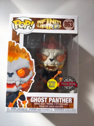 Funko Pop! - Ghost Panther 863 Infinity Warps
