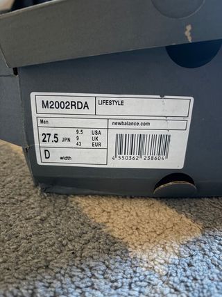 New Balance 2002R Protection Pack Rain Cloud EU 43