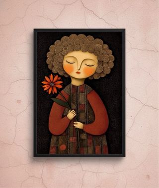 Quadro Ritratto Artistico con Cornice – Stampa A4