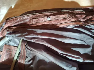 Cazadora Bomber Piloto Massimo Dutti Marrón