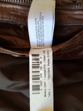 Cazadora Bomber Piloto Massimo Dutti Marrón