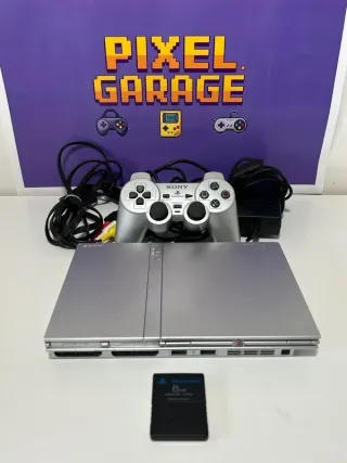 PlayStation 2 Slim Silver PS2