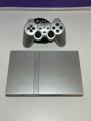 PlayStation 2 Slim Silver PS2