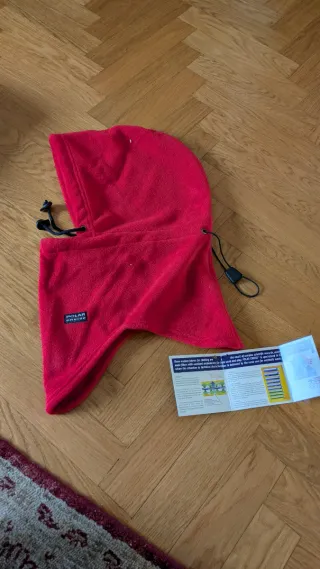 Passamontagna Pile Rosso Polar Cruise