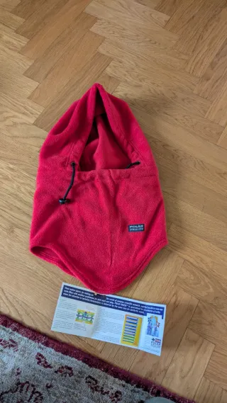 Passamontagna Pile Rosso Polar Cruise