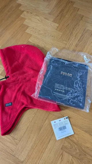 Passamontagna Pile Rosso Polar Cruise