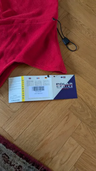 Passamontagna Pile Rosso Polar Cruise