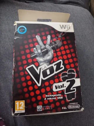 Pack La Voz 2 Wii con 2 micros USB