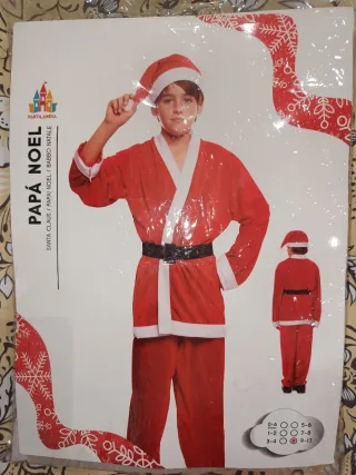 Traje Papá Noel Partilandia Talla