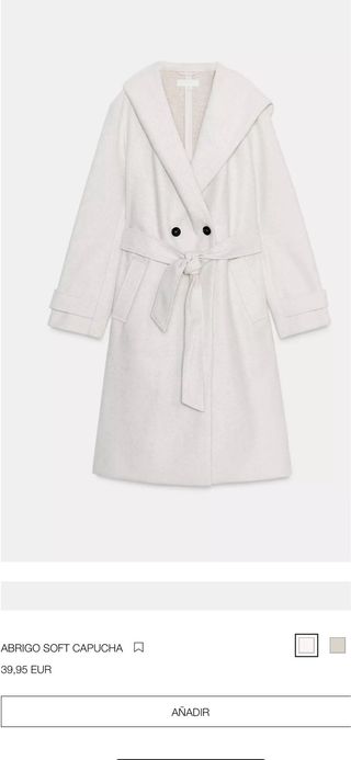 Abrigo de Zara nuevo de temporada