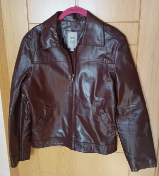 Cazadora Piel Mujer Mango