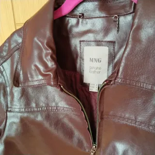 Cazadora Piel Mujer Mango