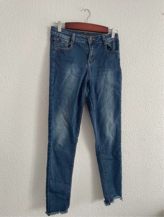 Vaqueros pitillo mujer talla S