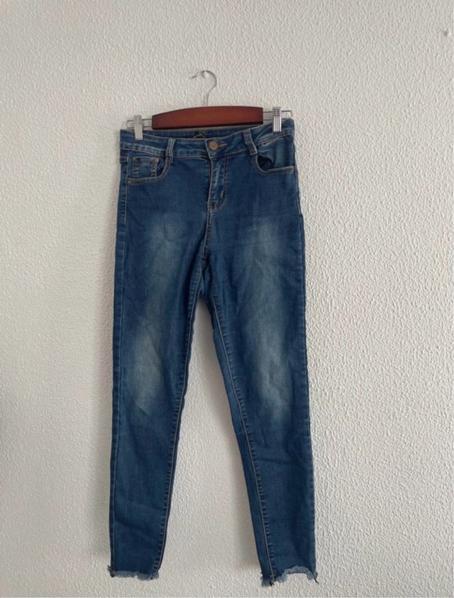 Vaqueros pitillo mujer talla S