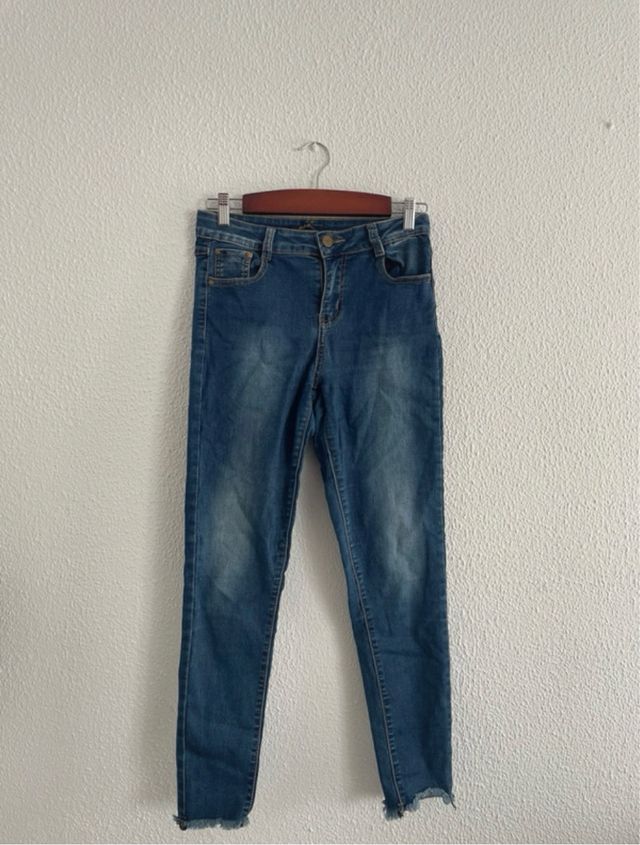Vaqueros pitillo mujer talla S