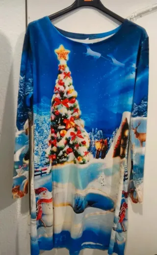 Vestido Navideño Talla Única