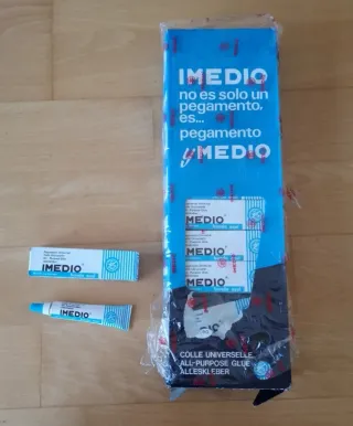 Pegamento Imedio Retro Vintage Tubo Grande 21gr