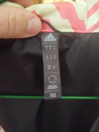 Chaqueta Adidas Negra Multicolor