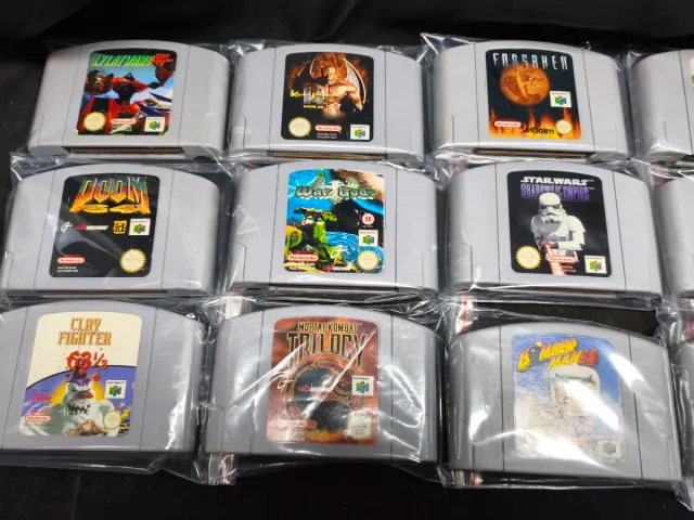 Jogos Nintendo 64 N64