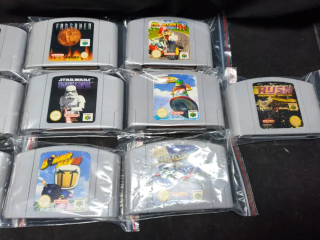 Jogos Nintendo 64 N64