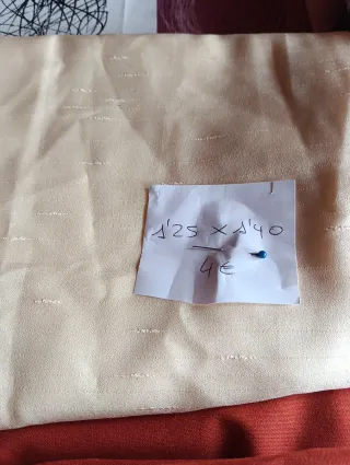 Retales tela 1,25 x 1,40 m