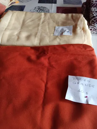 Retales tela 1,25 x 1,40 m