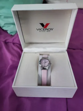 Reloj Viceroy Niña Rosa y Plata